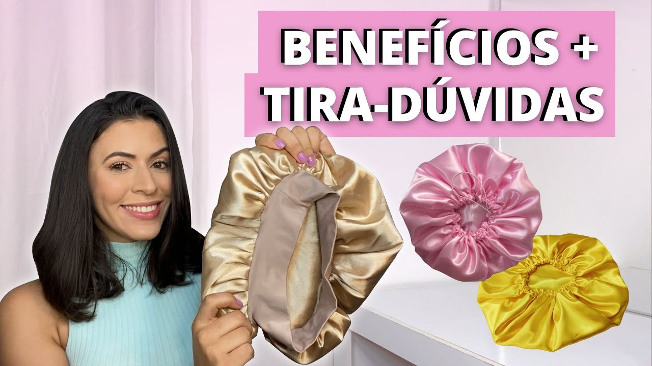 TOUCA DE CETIM: BENEFÍCIOS DE USAR + TIRANDO DÚVIDAS | Larisse Gama