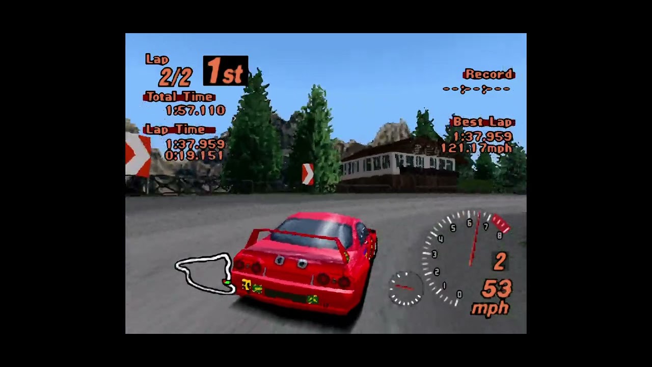 Gran Turismo 2 Nissan Skyline Hirano BP GTS-M GT300