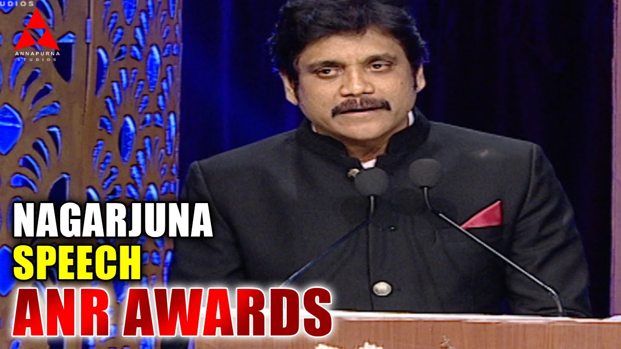 Nagarjuna Speech At ANR Awards