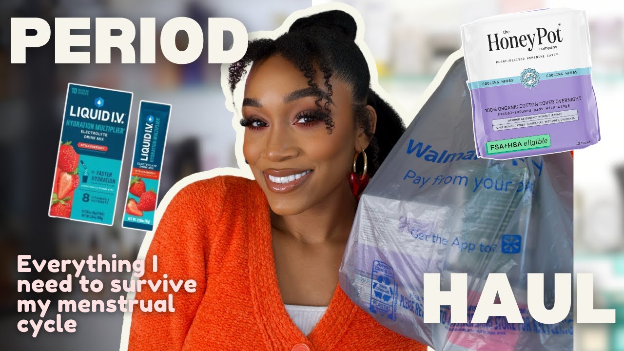 Period Restock Haul 2025 | Menstrual Essentials & Endometriosis Self-Care Must-Haves