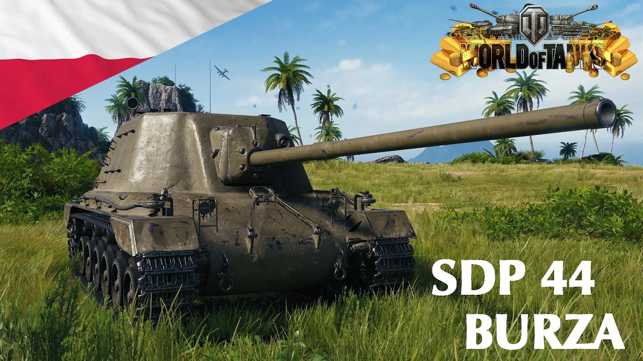 SDP 44 Burza | JEŠTĚ KLASICKÉ POLSKÉ TD ! | World of Tanks | Gameplay [4K 60FPS]