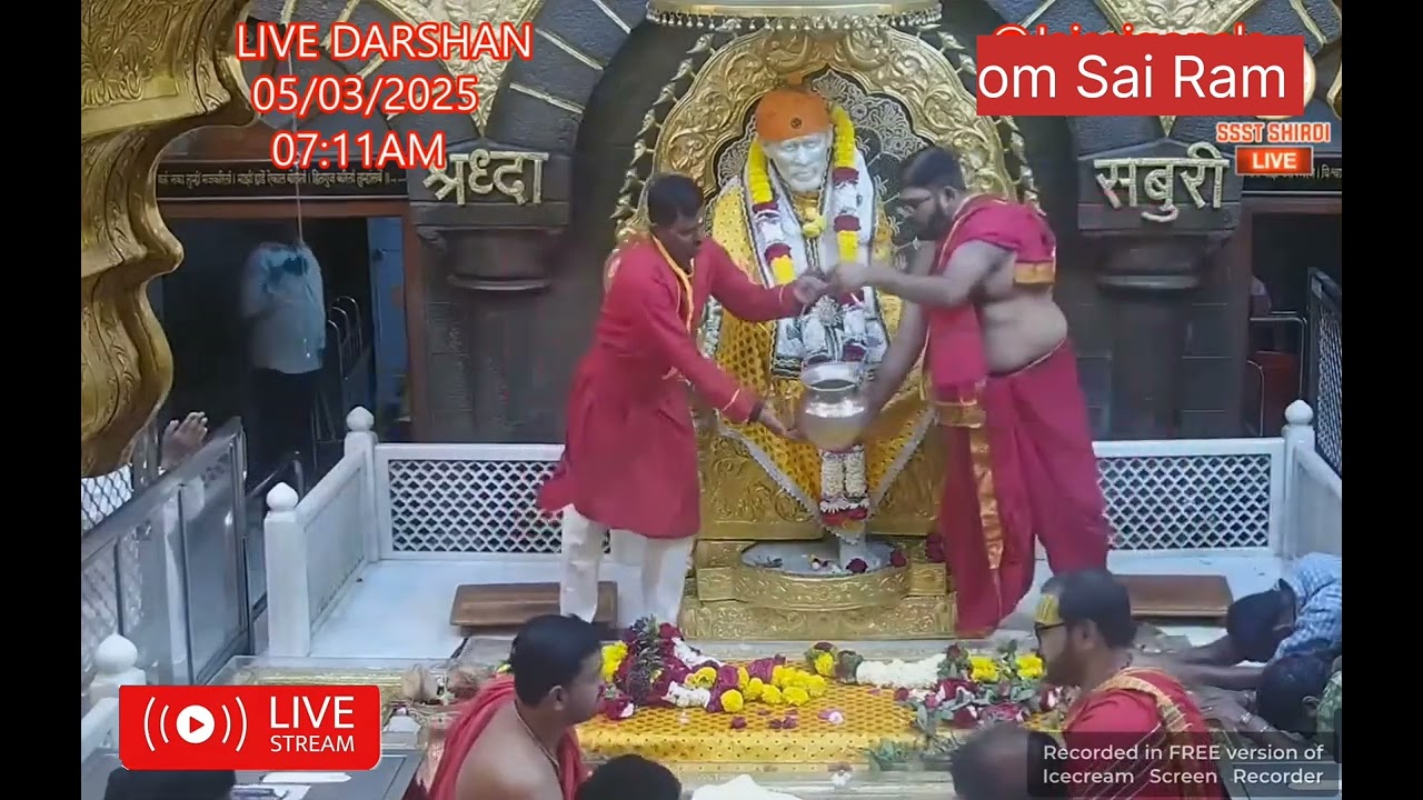 Sai Baba Live Darshan Today || Sai Baba || Shirdi Live