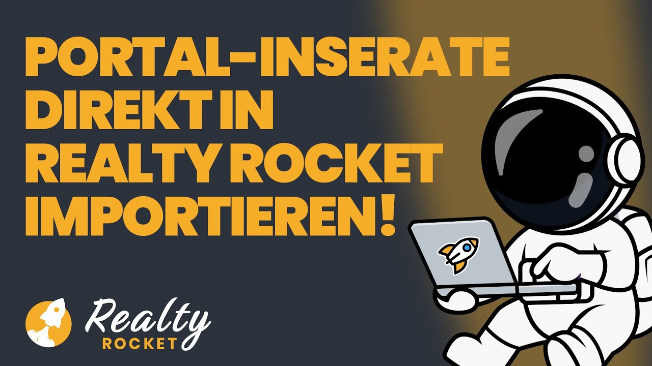 Maklersoftware &ndash; Inserate von Immobilienportalen zu importieren in Realty Rocket