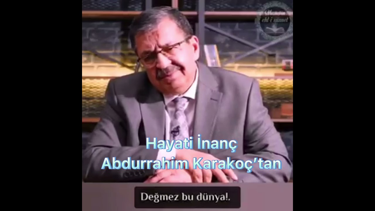 Sayın Hayati İnanç,  Abdurrahim Karakoç’tan Değmez bu dünya. Dinlemek ve ilham almak adına.