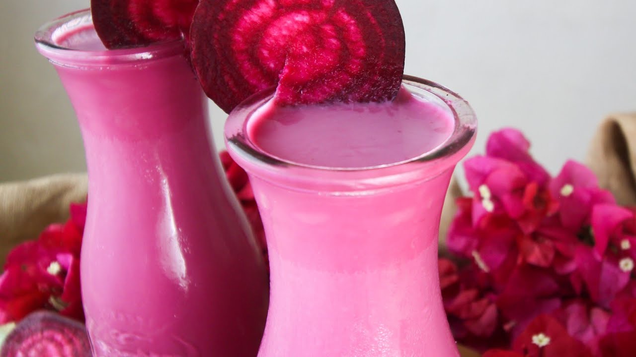 Caribbean Style Beetroot Punch Sugar Free / Dairy Free | Jamrock Vegan Recipe
