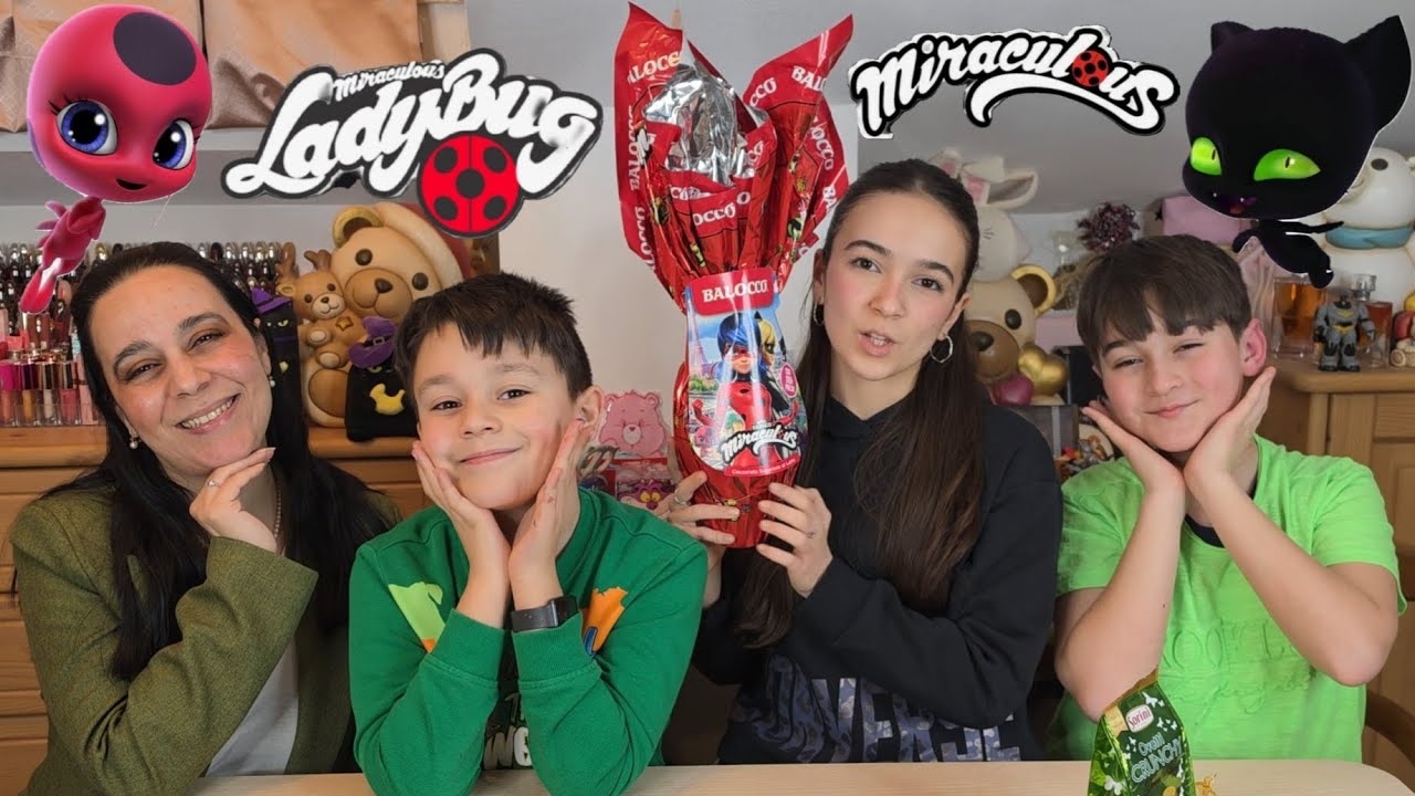 APRIAMO INSIEME L'UOVO DI PASQUA LADYBUG  DI BALOCCO 🐞