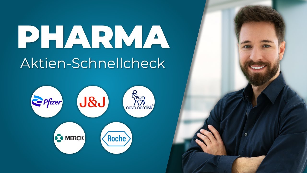 Pharma-Aktien 2025: Merck, Novo Nordisk, Roche, Pfizer, J&J im Schnellcheck