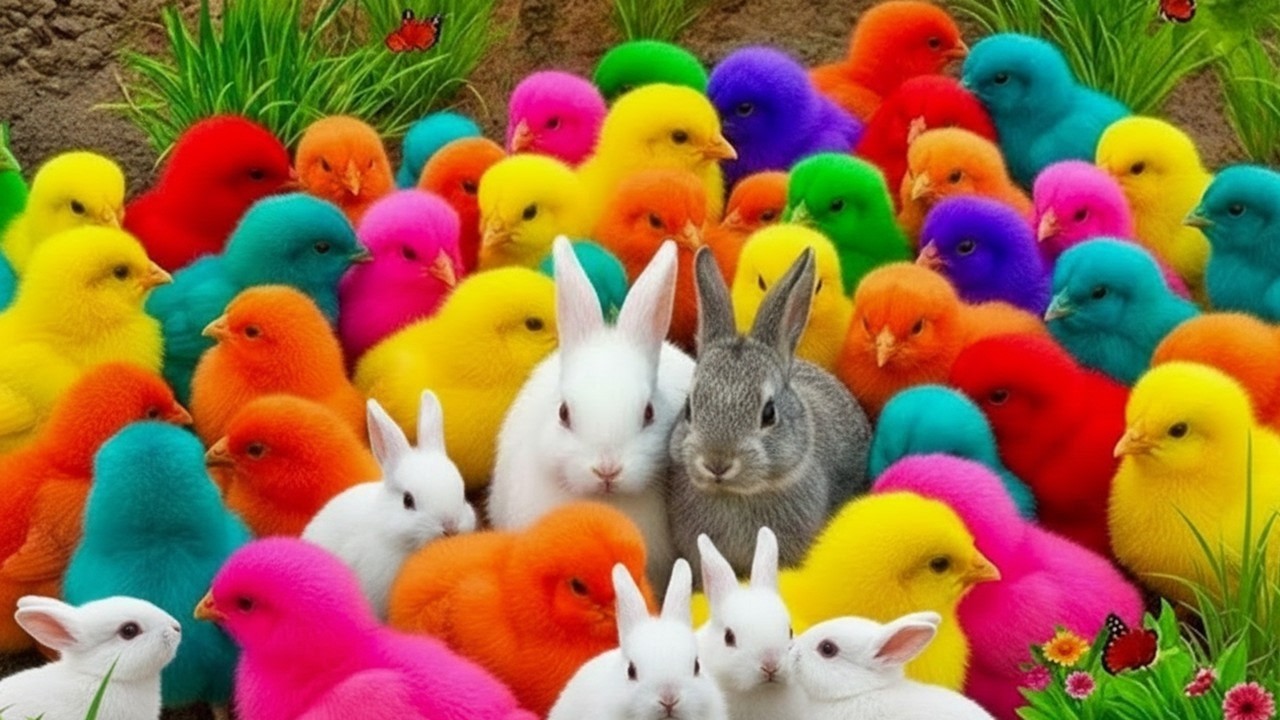 Ayam Warna Warni Ditangkap 😲 Ayam Rainbow Terbaru