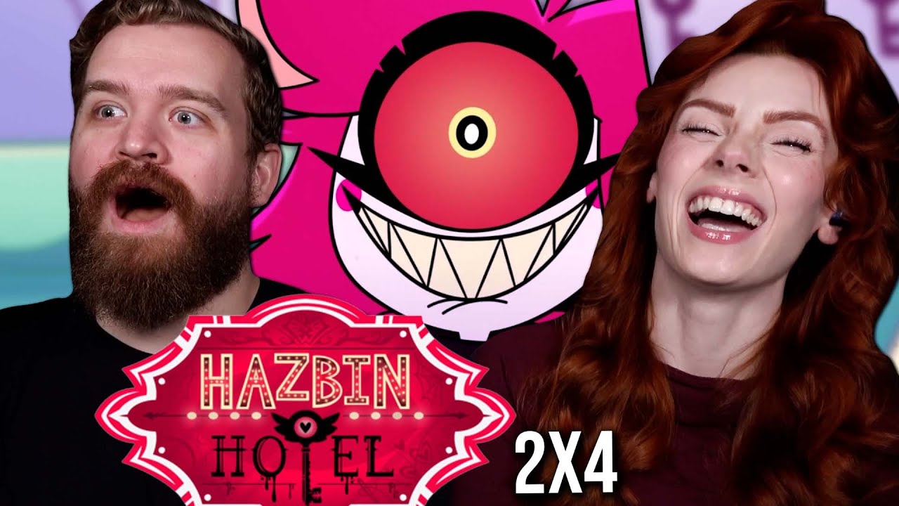 Нифти появляется. Аластор сдаётся?!? | Реакция и обзор на серию Hazbin Hotel 2x4 | Prime Video