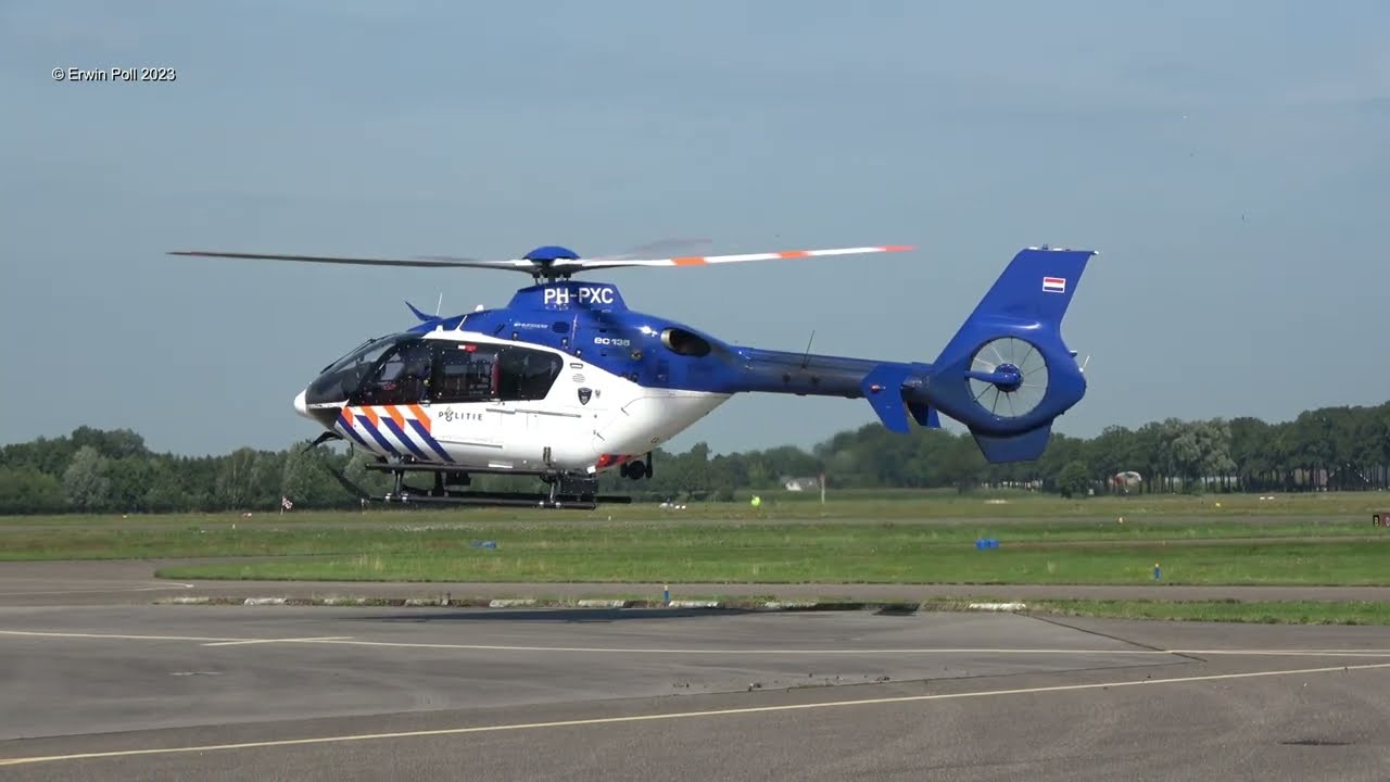 Airbus H135 / Eurocopter EC-135 Police 03 PH-PXC Teuge Airport 11 Aug 2023