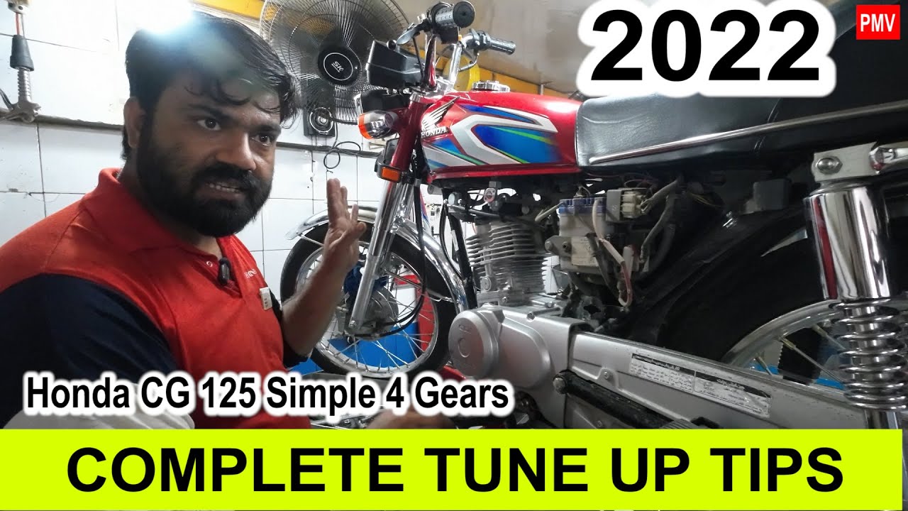 Tune Up HONDA CG 125 Model 2022 Simple 4 Speed
