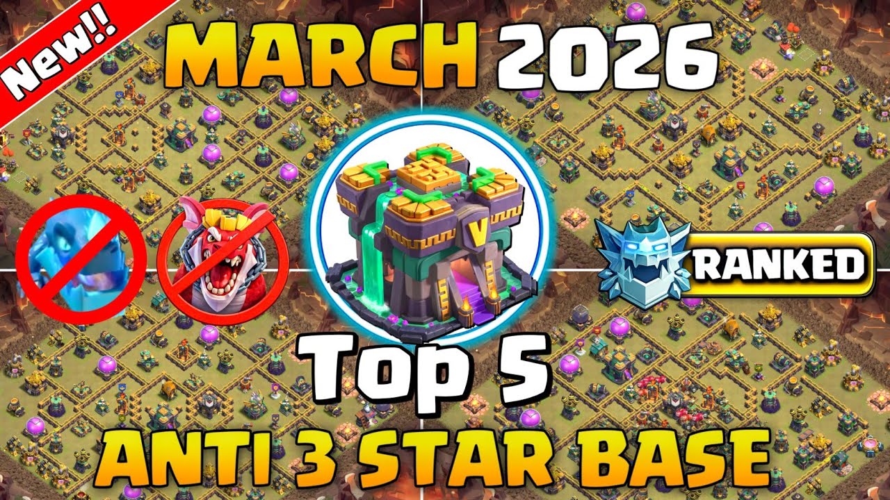 TOP 10! NEW BEST Town Hall 14 (Th14) War/Trophy Base + Copy Link 2026 | Th14 Anti 3 Star Base | COC