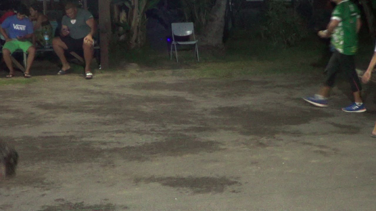 PETANQUE  COMBAT ( CHIAU CHIN Heifara et GRAFFE Heremoana ) ( TETUANUI Rua et ATEHI Noel )