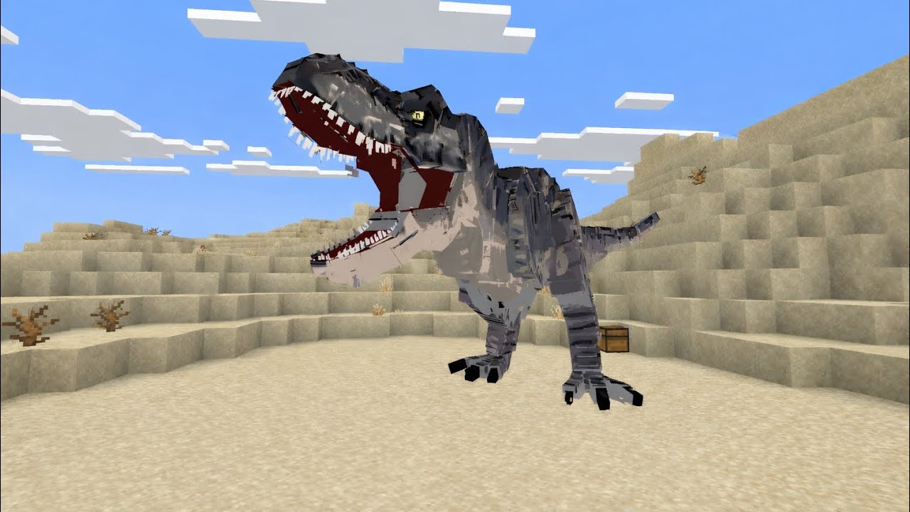Different types of T-Rex Dinosaurs | Minecraft PE
