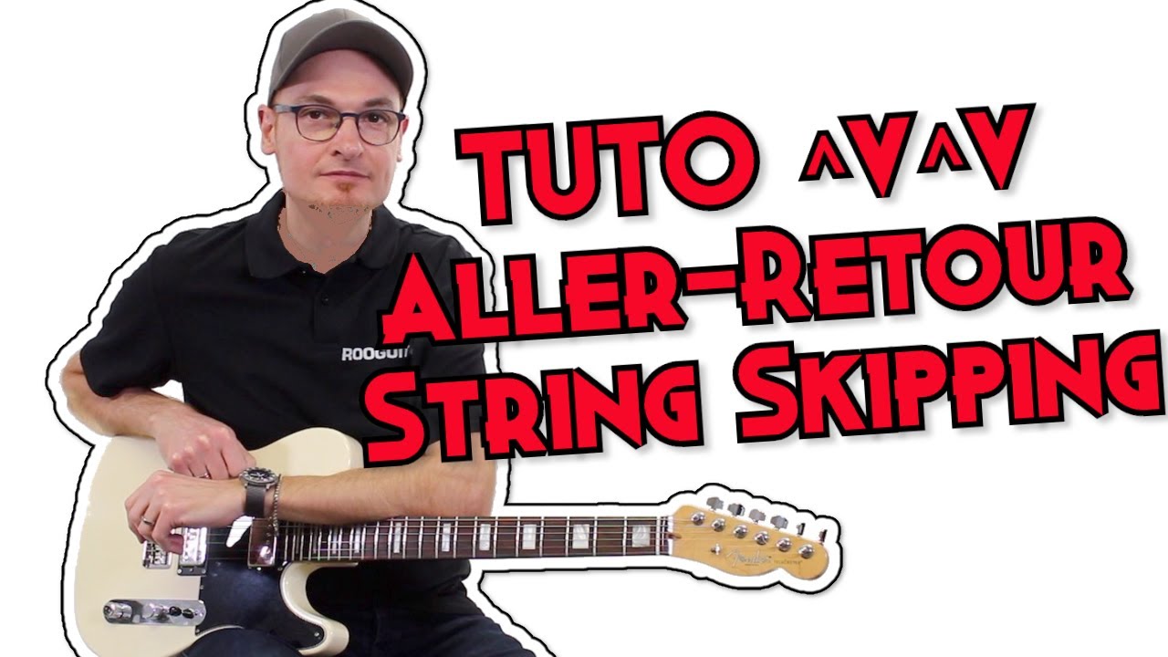 Le STRING SKIPPING. La Technique simple & efficace des shredders MÉLODIQUES! (Tuto+Tabs)