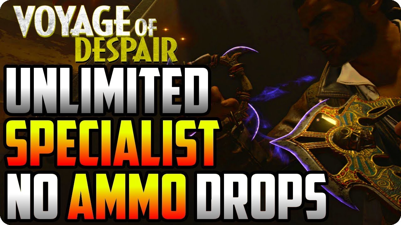 BO4 Zombie Glitches: Solo Unlimited Specialists Glitch & No Ammo Drops - Voyage Of Despair Glitches