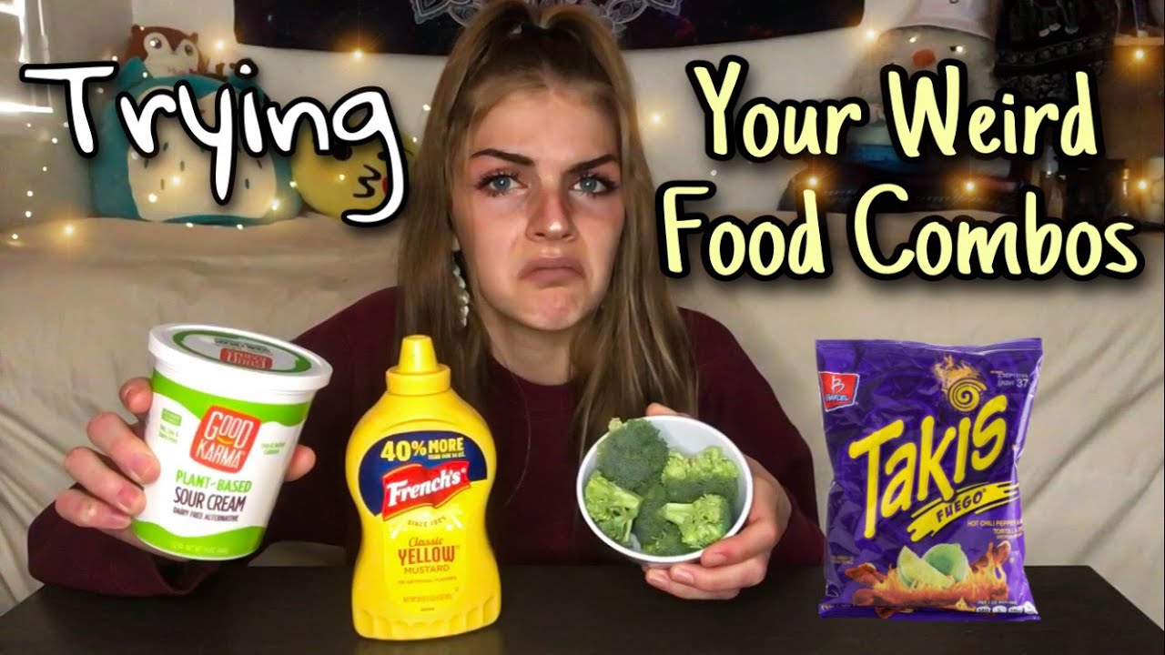 Trying My Subscribers WEIRD FOOD COMBINATIONS! (Vegan)