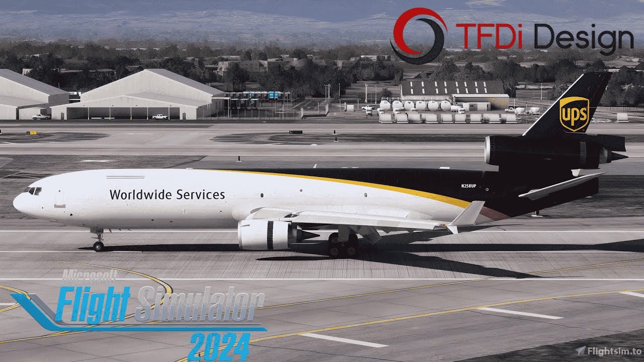 ​MSFS 2024 LIVE | NEW TFDi MD-11 UPDATED! UPS Cargo Flight: Louisville to Philadelphia (SDF-PHL)