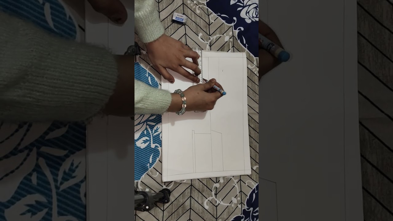 Drawing scenery part1 😁😁