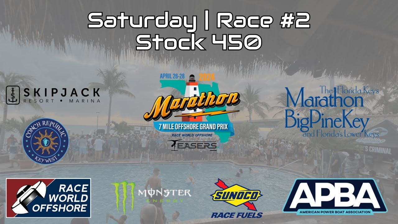 2024 7-Mile Offshore Grand Prix | Marathon, FL | Saturday Race #2 | Stock 450