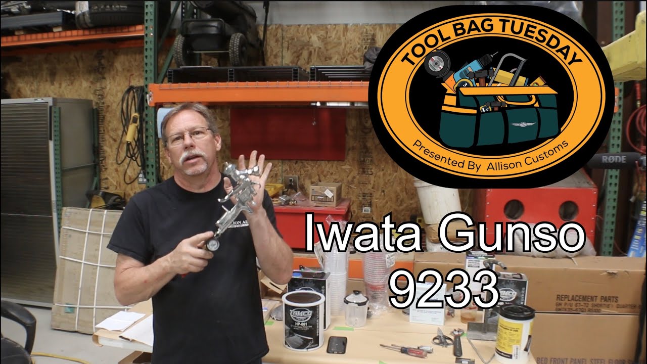 Iwata Primer Gun 9233 Review and Thoughts | Tool Bag Tuesday from ALLISON CUSTOMS