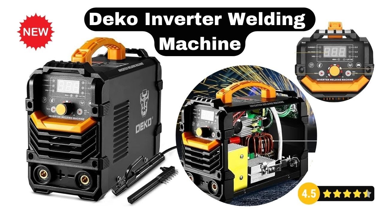 Best Inverter Welder Review in 2024 | Deko Inverter Welding Machine