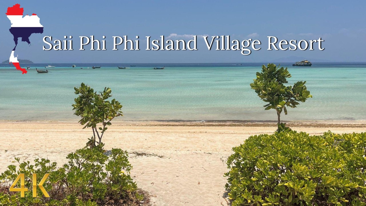 Walking Ko Phi Phi Don Island Thailand 🇹🇭 | Step into Paradise at Saii Phi Phi Island Village Resort