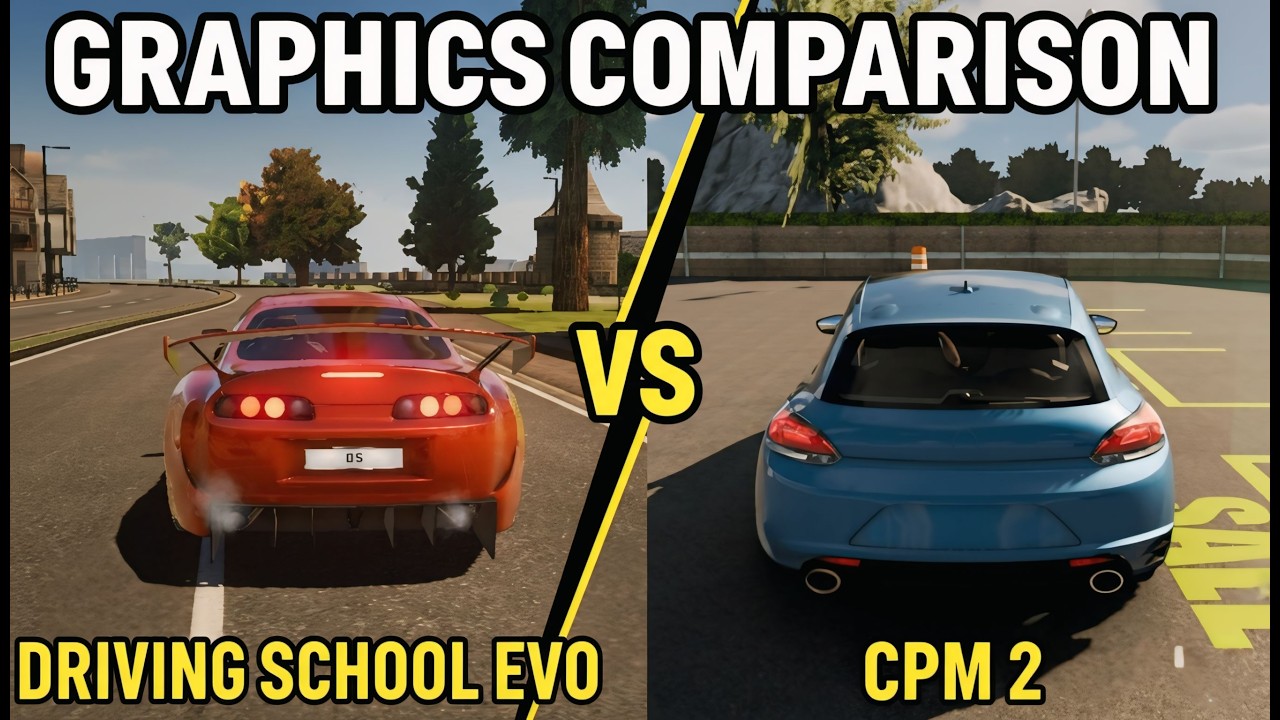 Car Parking Multiplayer 2 против Driving School EVO — что лучше?