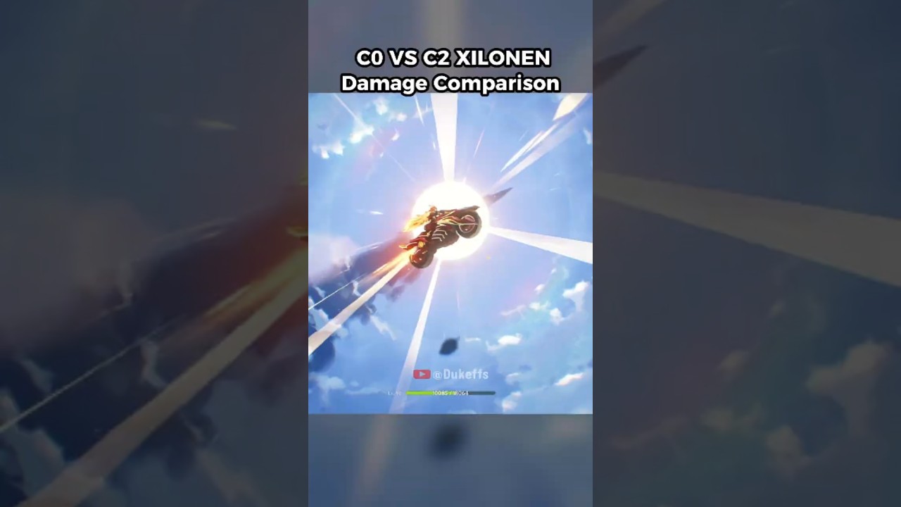 C0 VS C2 Xilonen Damage Comparison