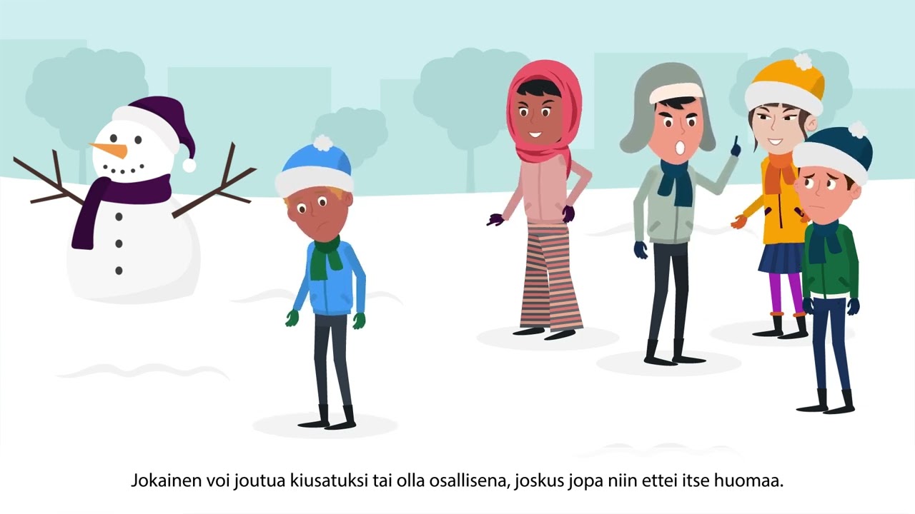 2h  Mitä kiusaaminen on selitysvideo suomi