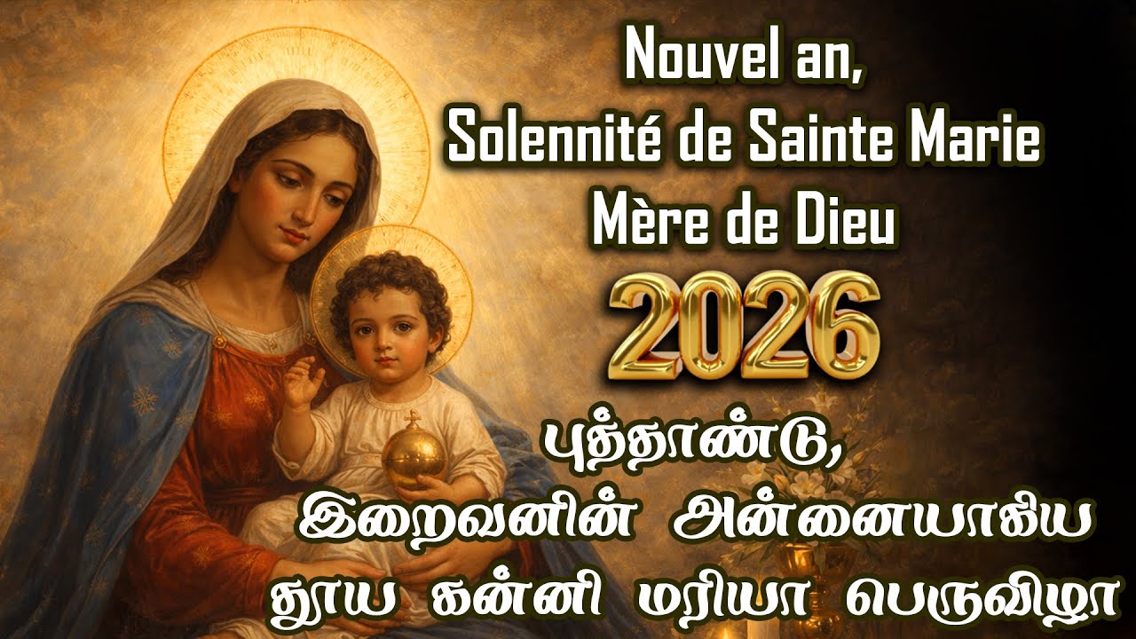 Nouvel An 2026 et solennité de la Sainte Marie Mère de Dieu - messe tamoule
