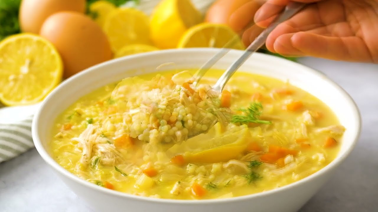 Greek Lemon Chicken Soup