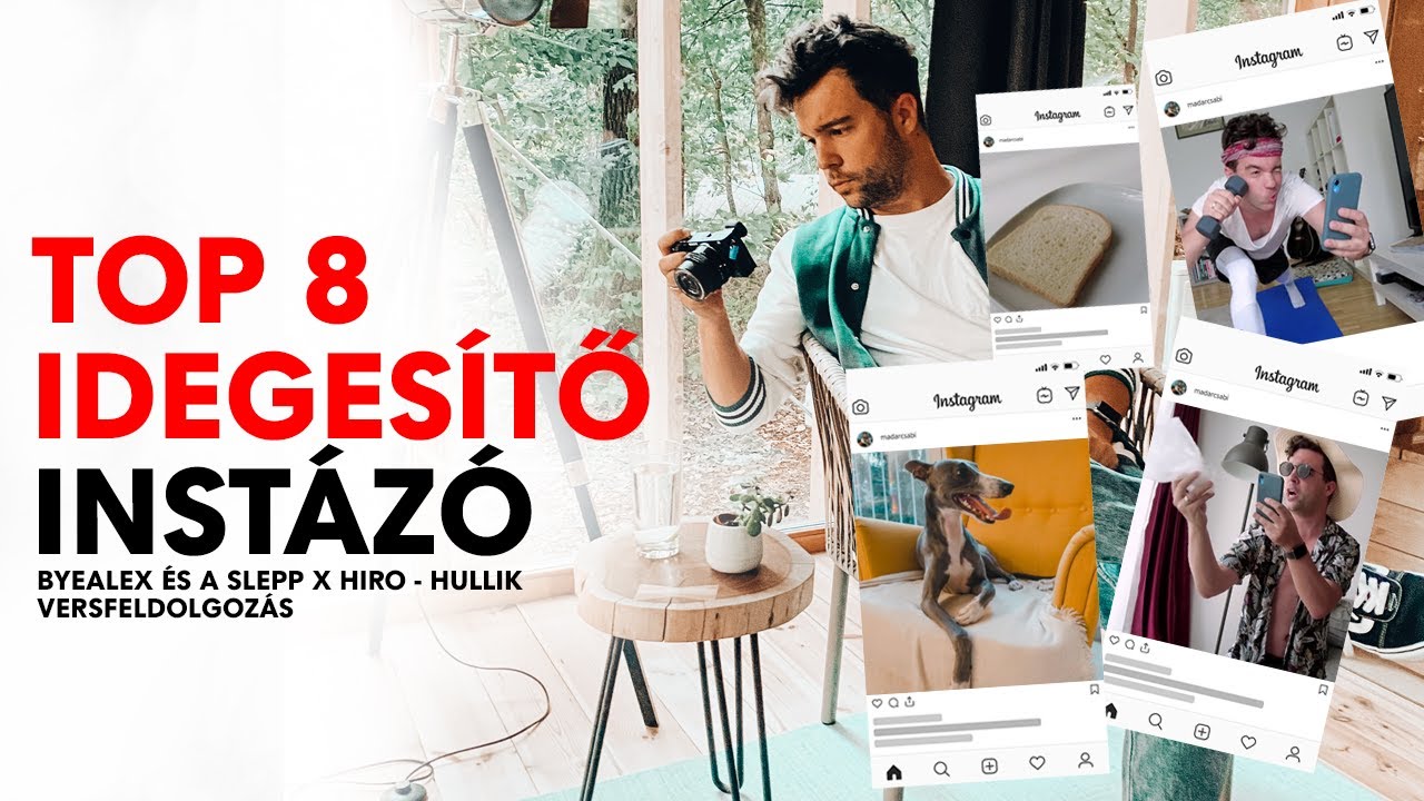 ByeAlexi versel&eacute;s // 8 legideges&iacute;tőbb Instagrammer