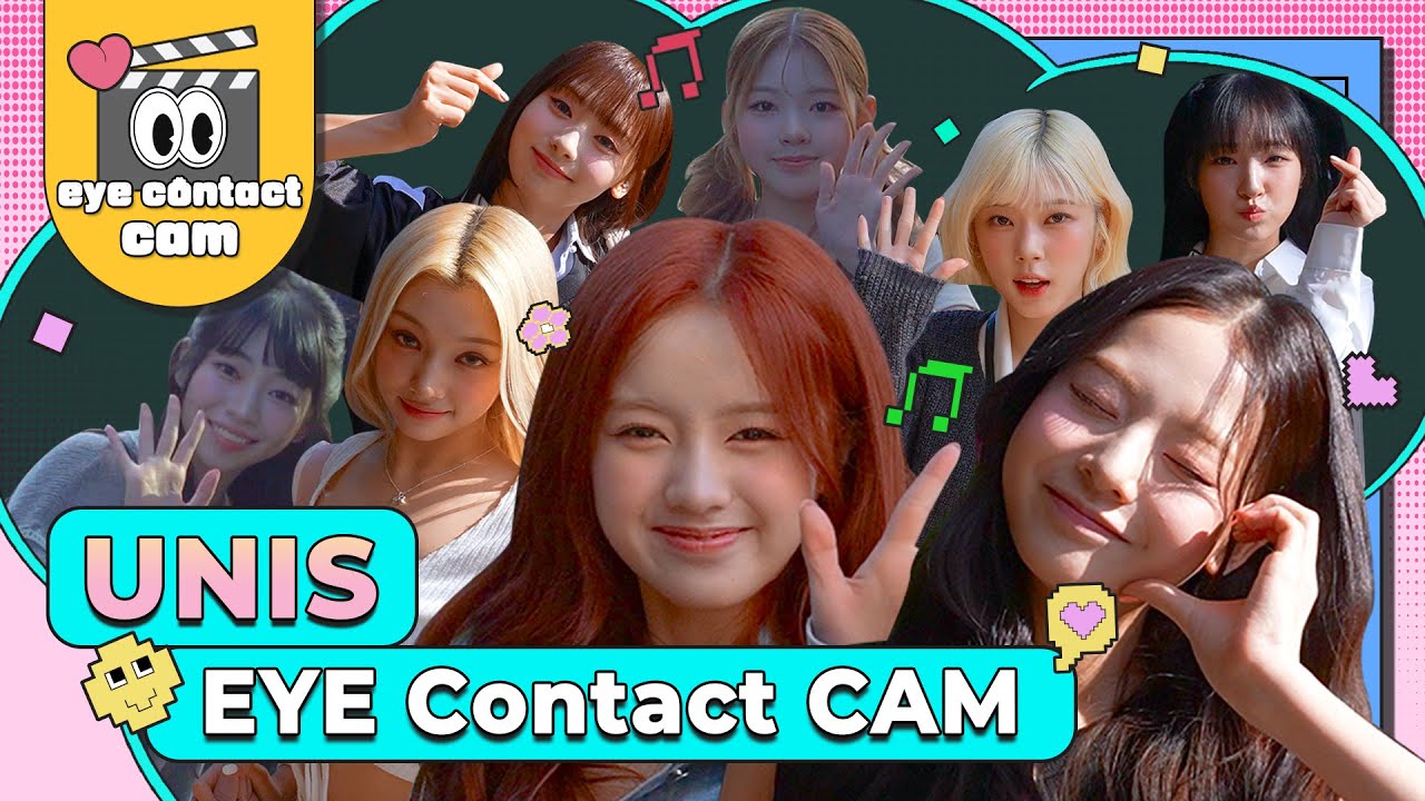 [4K] UNIS EYE CONTACT CAM :: 유니스 아이컨택캠 @ MUSIC BANK