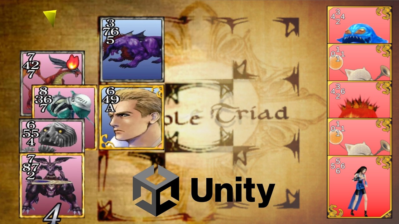 Recreating A Classic Card Game In Unity! (Triple Triad)