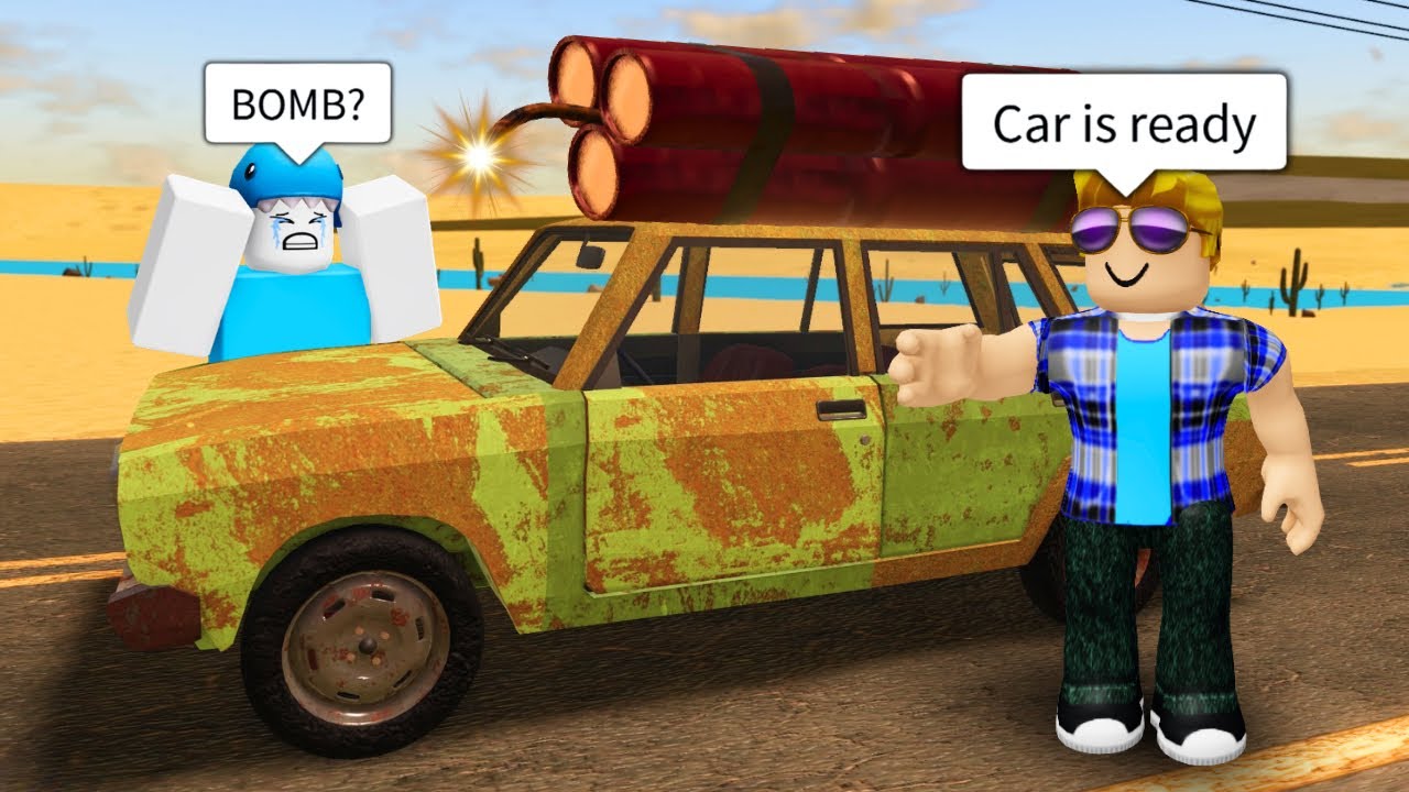 ROBLOX Поездка по пустыне 🌵 СМЕШНЫЕ МОМЕНТЫ