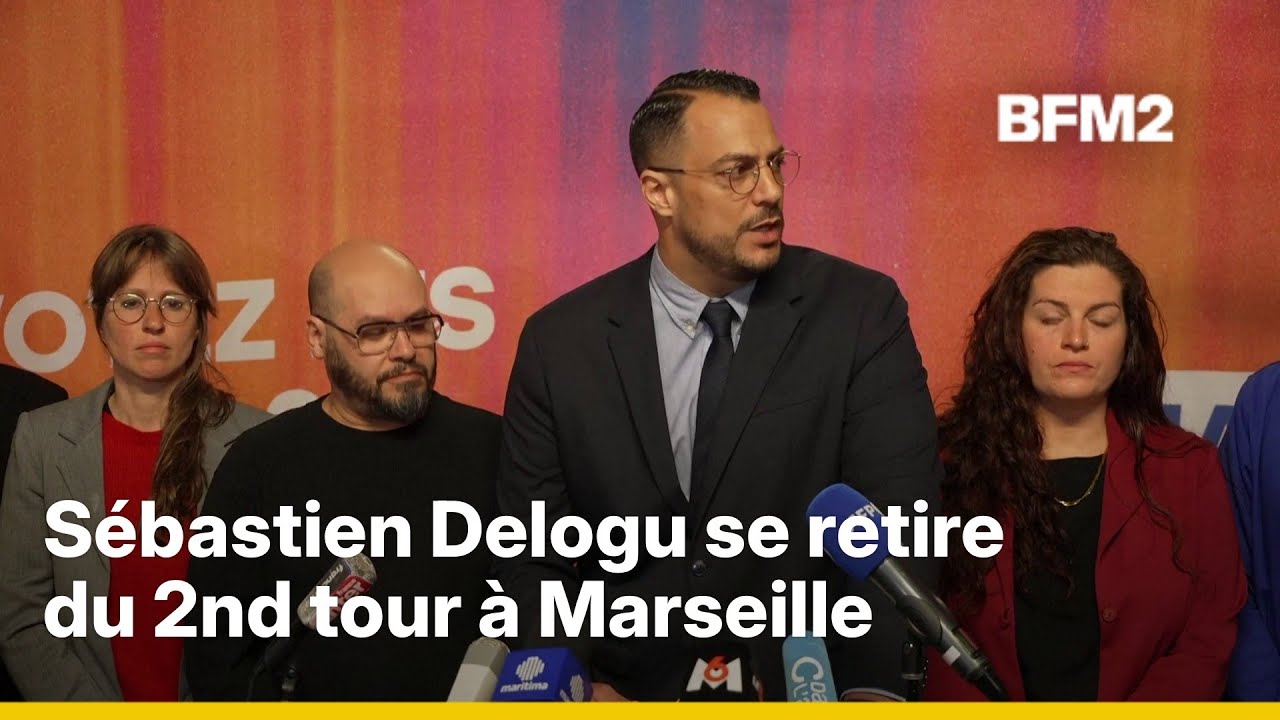 Municipal elections: S&eacute;bastien Delogu (LFI) withdraws from the second round in Marseille