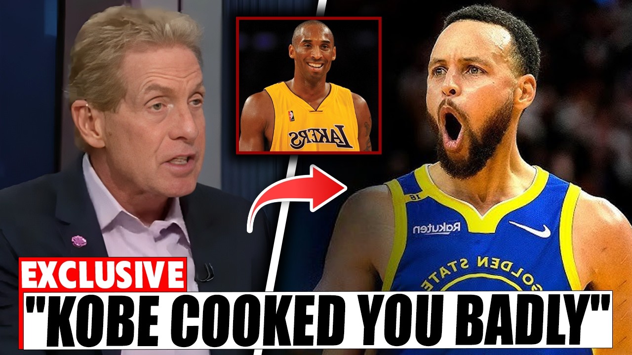Skip Bayless BREAKS DOWN Steph Curry in Savage Kobe 1-on-1 Debate: “You’re Not on His Level!”