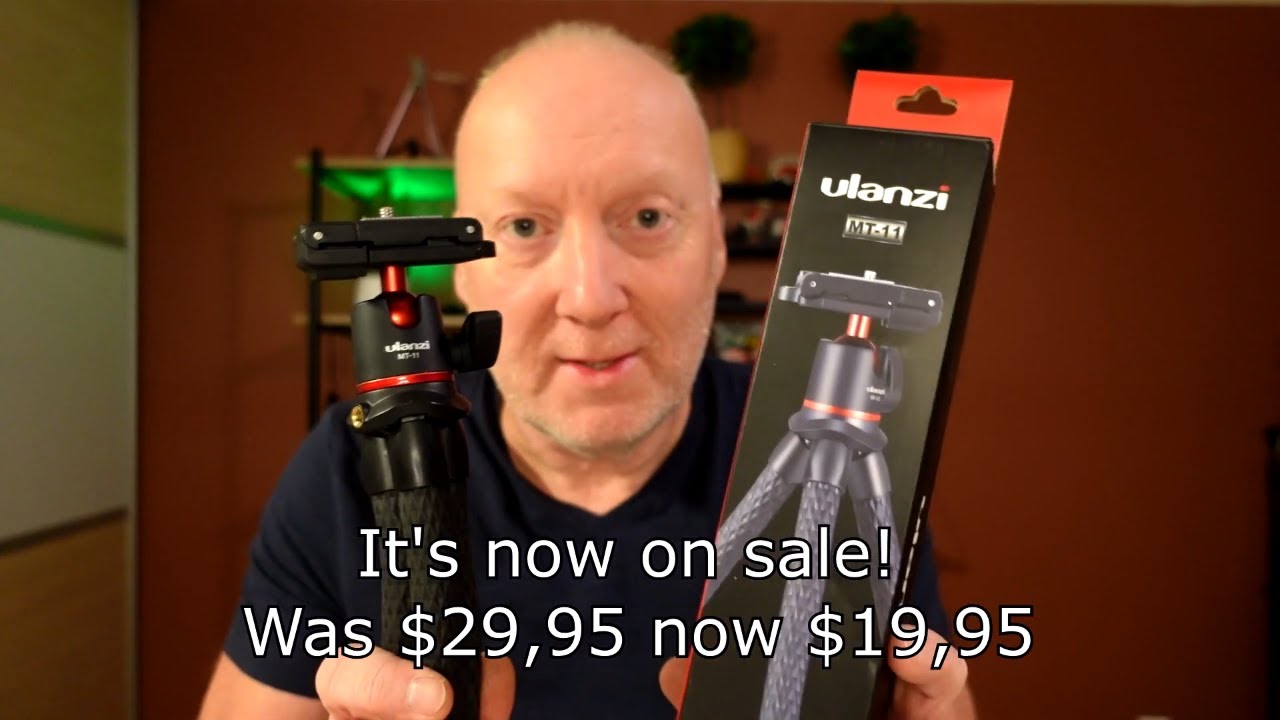 Ulanzi MT-11 MT-33 flexible tripod unboxing and review