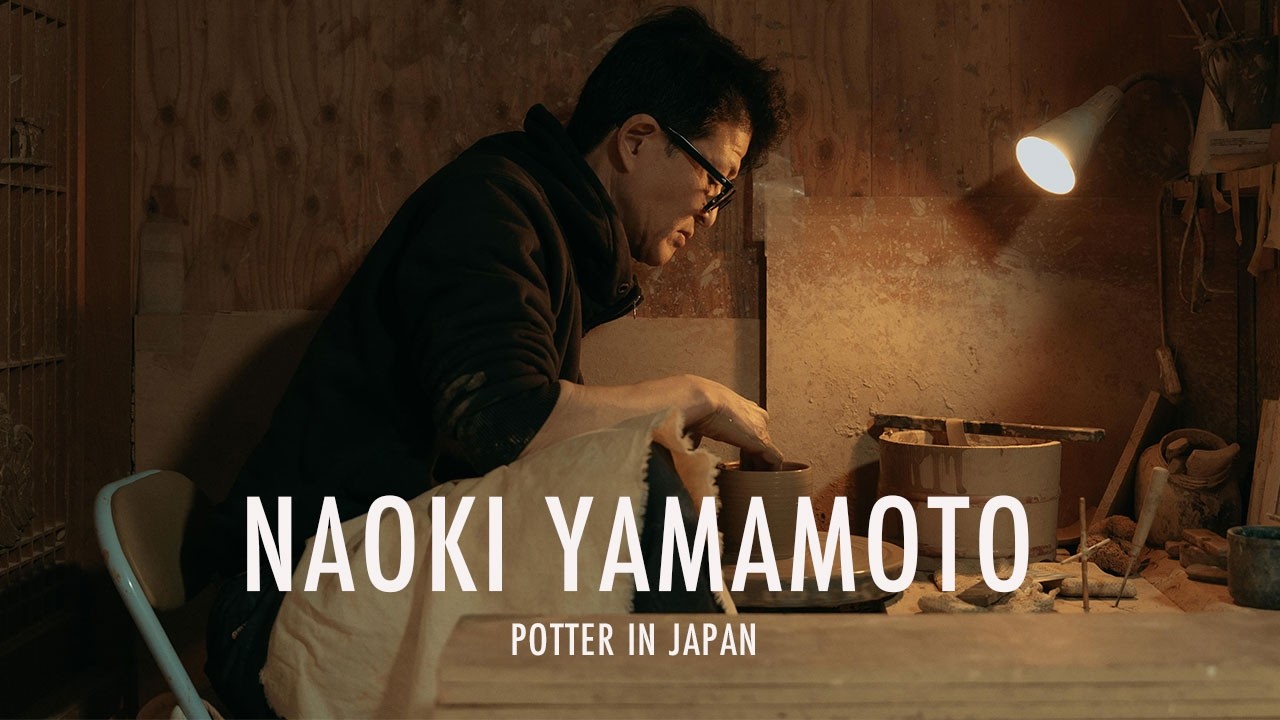 30歳から陶芸家に転身し、自然と暮らし日々の器を作る日本の陶芸家の制作プロセス【陶芸家・山本直毅】