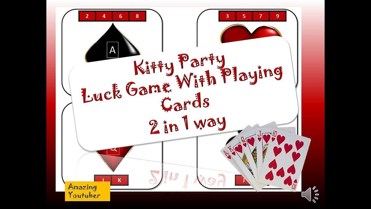 Casino theme game ♠️with cards for ladies kitty party /Casino theme Tambola / Casino tambola tickets