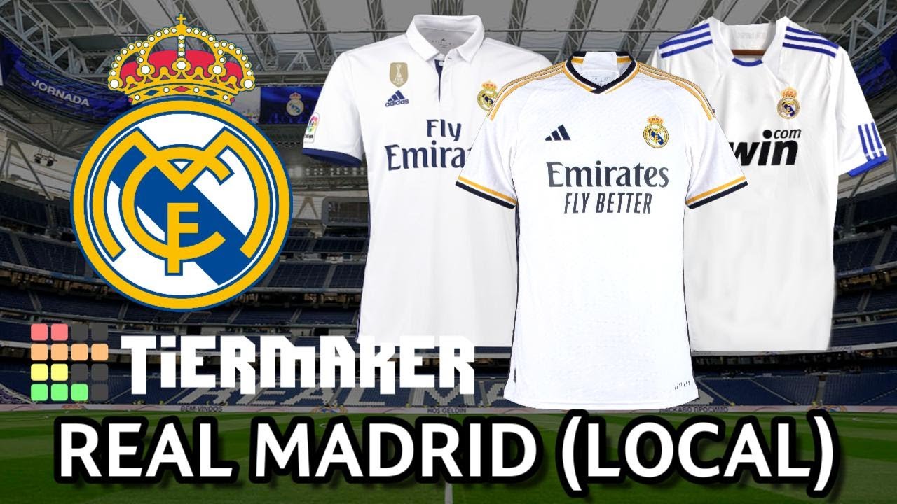TIERLIST | Camisetas del REAL MADRID CF (2000-2025) - MI OPINIÓN!!!