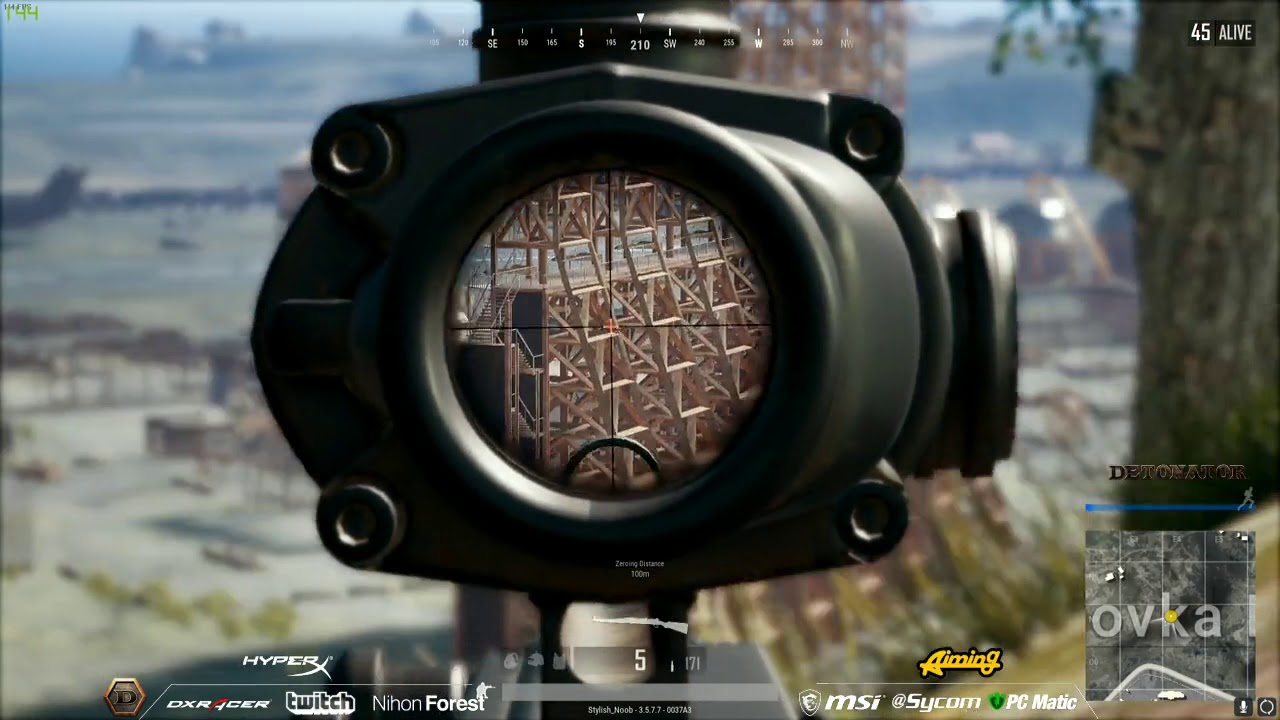 [PUBG] 砂浜を血に染める 14Kwin
