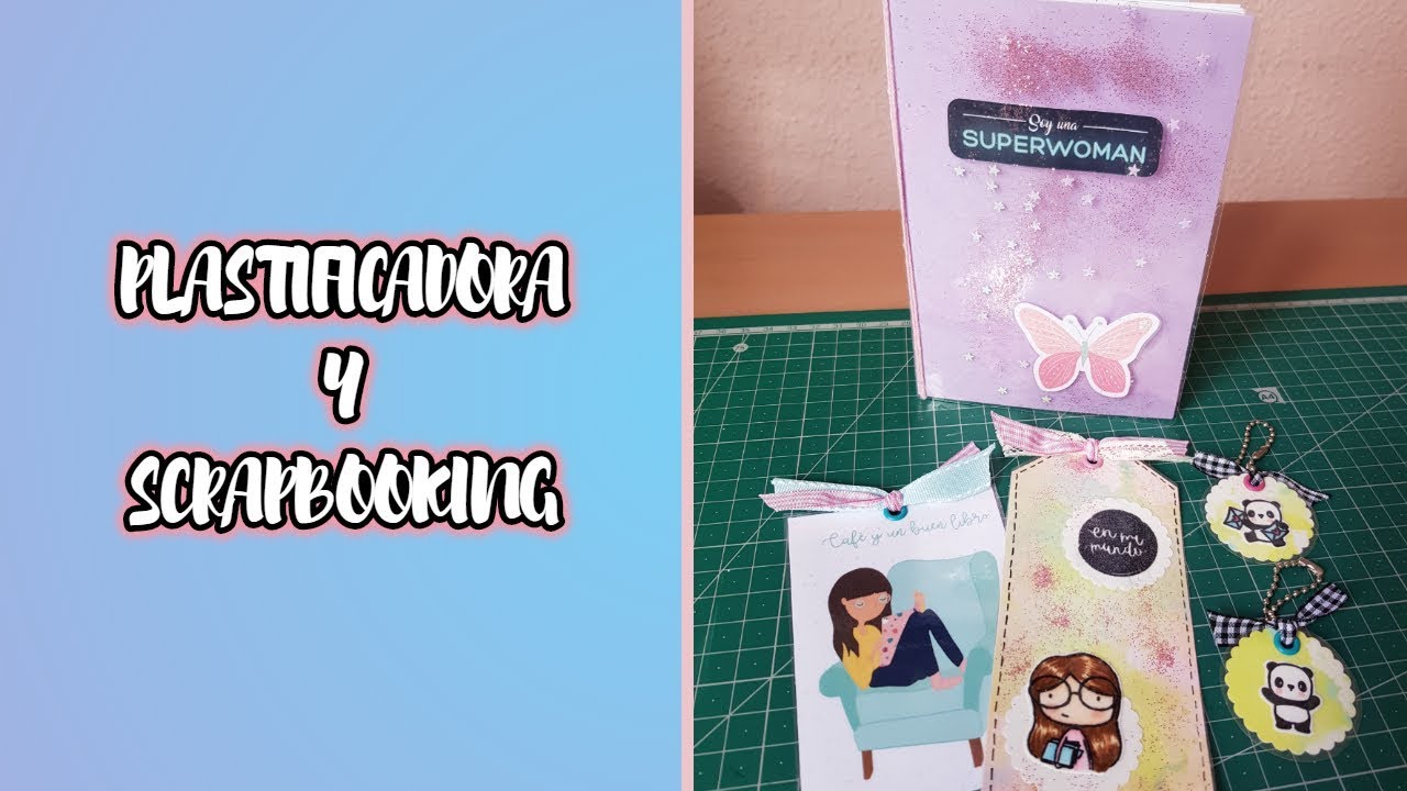Usos de la PLASTIFICADORA en el SCRAPBOOKING ✨| Tutorial Ideas