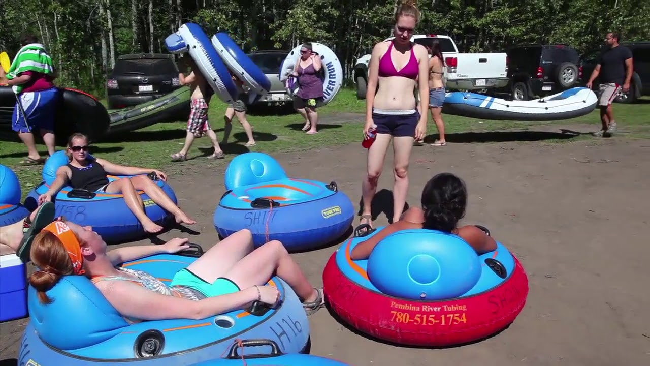 Pembina River tubing