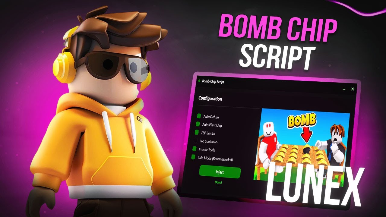 [💣OP] Bomb Chip Script Roblox | Auto Win | Auto *KEYLESS* Win Every Time