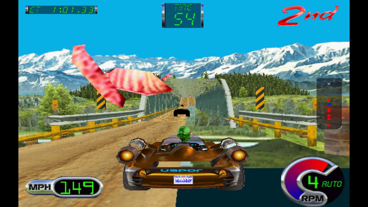 Cruis'n Exotica WIP (Arcade)_16:10_ARCADE64 0.231 MAME_Legion 5 pro Ryzen 7 5800H RTX 3070 140W