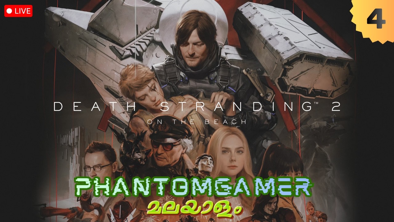 Death Stranding 2 | Malayalam Gameplay | Part 4 #phantomgamer #ds2