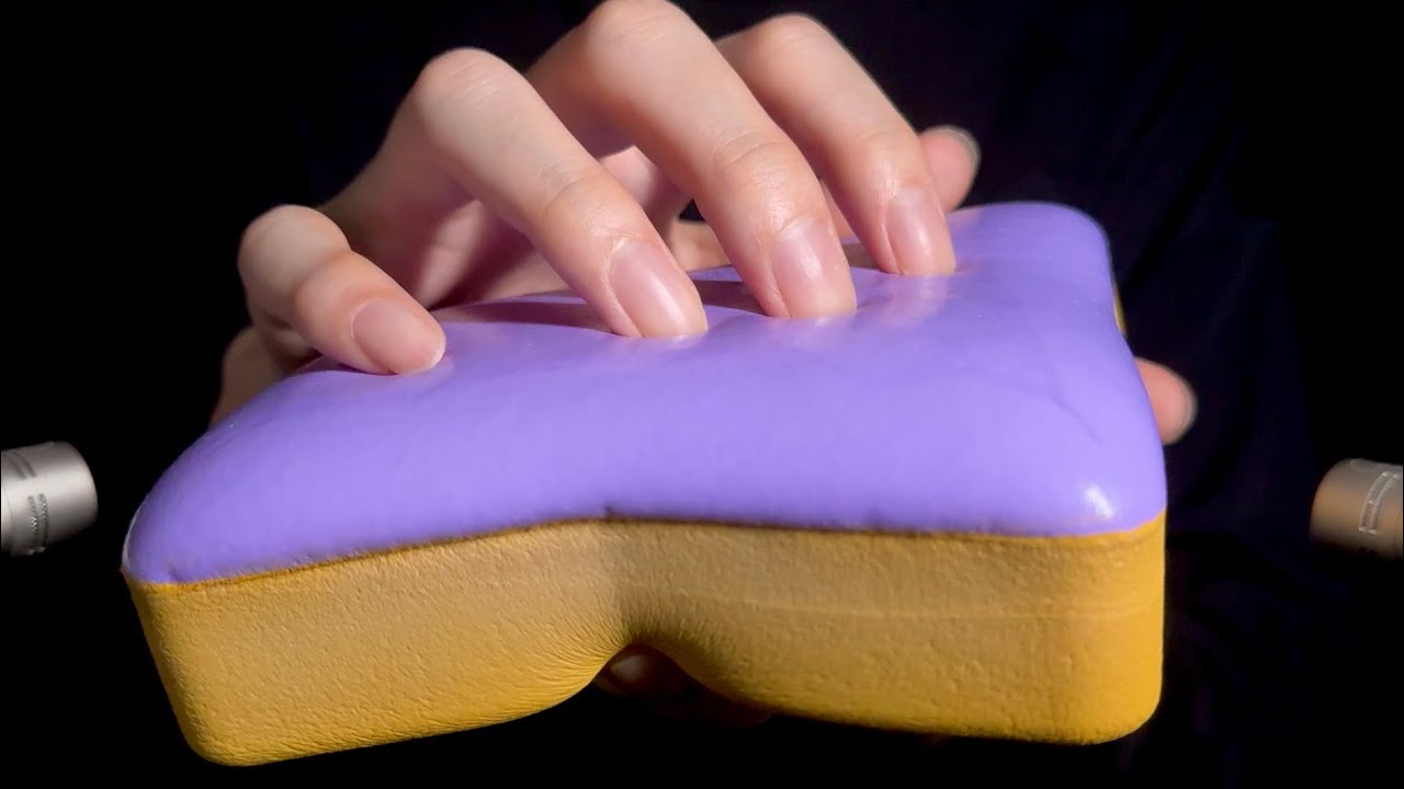 ASMR 高音圧で脳の深くに届く…最高のスクイーズタッピング(No Talking)