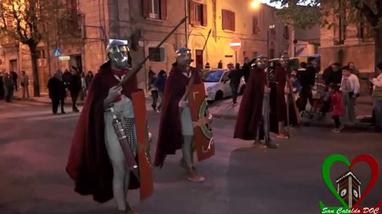 Mercoledì Santo a San Cataldo - Corteo Storico